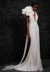 Vera Wang Carole Wedding Dress, Light Beige