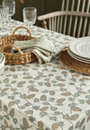 Walton & Co Rustic Larch Tablecloth, Green & Gold