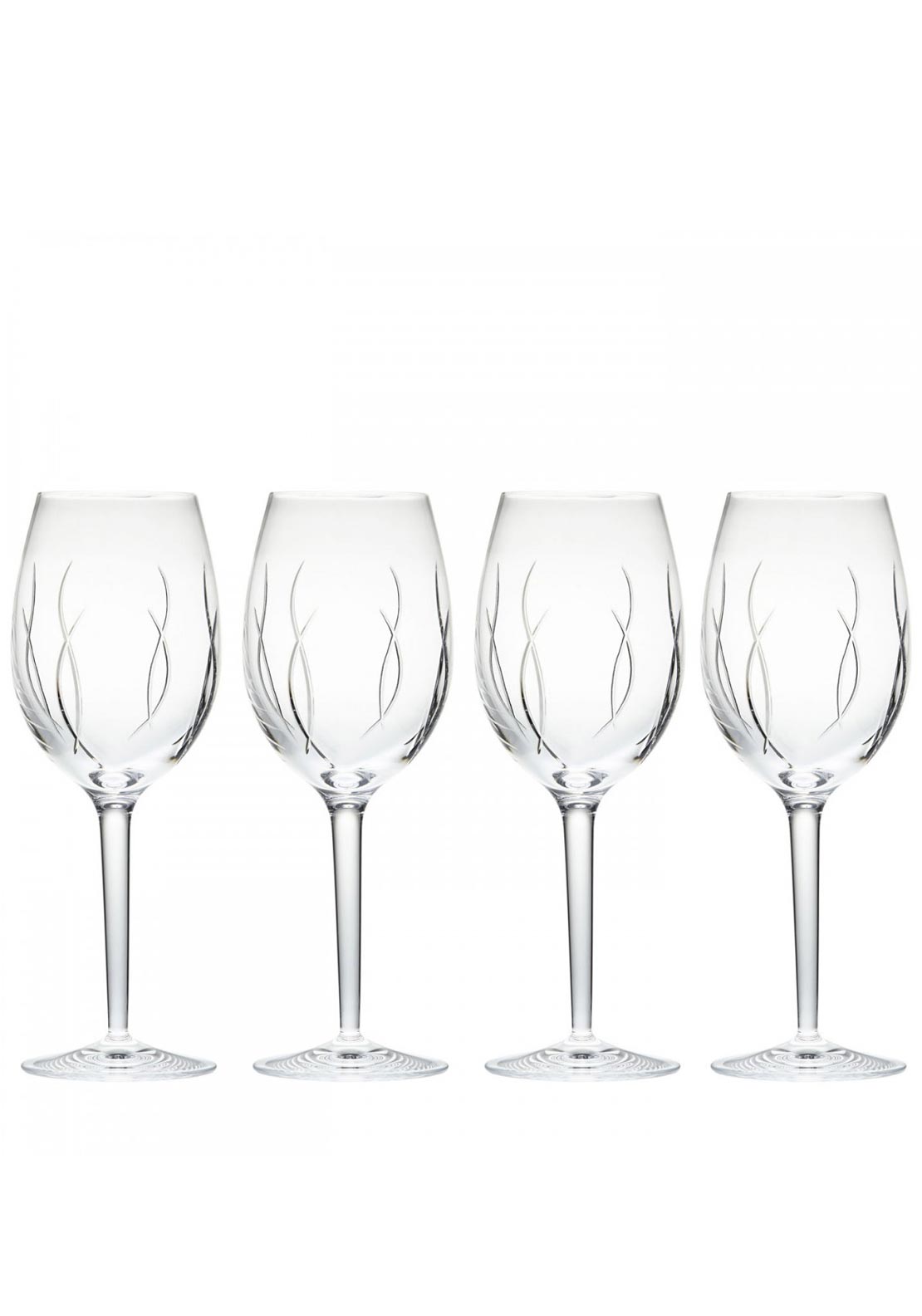 Ensemble de 40 gobelets en cristal Waterford sur