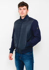 White Label Zip Up Casual Jacket, Navy