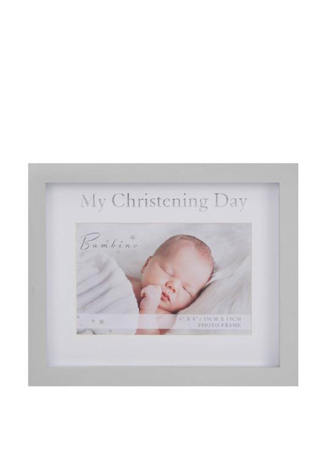 Widdop Bambino My Christening Day Photo Frame, 4 x 6 McElhinneys