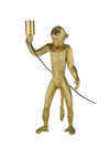 WJ Sampson Caesar the Monkey Gold Table Lamp
