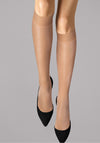 Wolford Satin Touch 20 Knee High Tights, Gobi