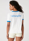 Wrangler Relaxed Ringer T-Shirt, Strong Blue