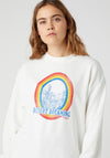 Wrangler Retro Print Sweatshirt, White