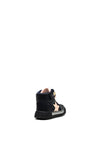 Xti Girls Faux Leather Sequin Boot, Navy