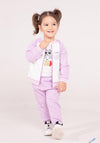 Ebita Baby Girl Cool 3 Piece Tracksuit, Lilac