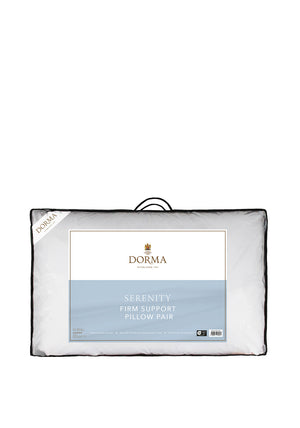 Dorma Serenity Soft Like Down Pillow Pair – Firm