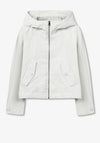 Tiffosi Pakita Zipped Hooded Jacket, Grey