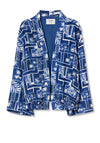 Tiffosi Rave Printed Jacket, Blue