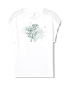 Tiffosi Onca Graphic T Shirt, White