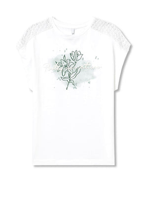Tiffosi Onca Graphic T Shirt, White