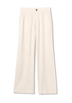 Tiffosi Portel Wide Leg Trousers, Beige