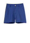 Tiffosi Kathy High Waisted Shorts, Blue