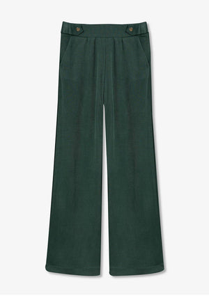 Tiffosi Cauana Wide Leg Trousers, Green
