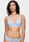 Triumph Amourette Lace Wired Bra, Blue