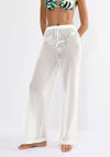 Triumph Beach My Wear Crochet Trousers, White