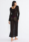 Triumph Beach My Wear Crochet Long Dress, Black
