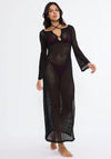 Triumph Beach My Wear Crochet Long Dress, Black