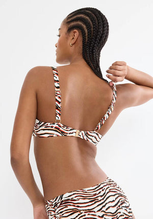 Triumph Summer Wild Wired Bikini Brief, White Multi