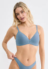 Sloggi Zero Feel Pure Push Up Bra, Blue