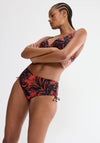 Triumph Summer Palm Print Maxi Bikini Brief, Orange