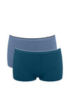 Sloggi Go Sense Two Pack Shorts, Blue