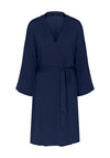 Triumph Amourette Long Sleeve Robe, Navy