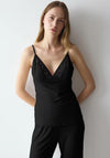 Triumph Comfort Allure Camisole Pyjama Top, Black