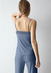 Triumph Comfort Allure Camisole Pyjama Top, Blue