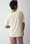 Triumph Mix & Match Short Sleeve Pyjama Tee, Off White