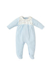 Babidu Baby Boy Rabbit Knit Babygrow, Blue