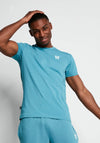 11 Degrees Core Muscle Fit T-Shirt, Washed Teal