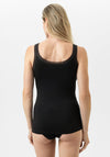 Mey Serie Modal Lace Vest Top, Black