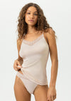 Mey Serie Amour Spaghetti Top, Beige