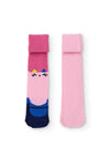 Tuc Tuc Mini Girl Kitten 2 Pack of Tights, Pink