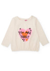 Tuc Tuc Mini Girl You Are Perfect Long Sleeve Top, White
