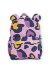 Tuc Tuc Girl Mini Animal Print Backpack, Purple
