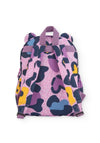Tuc Tuc Girl Mini Animal Print Backpack, Purple