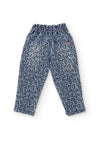 Tuc Tuc Mini Girl Heart Print Jeans, Blue
