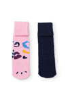 Tuc Tuc Mini Girl Print 2 Pack of Tights, Multi