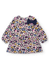 Tuc Tuc Mini Girl Animal Print Bow Dress, Multi