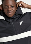 11 Degrees Boys Colour-Block Hurricane Jacket, Navy
