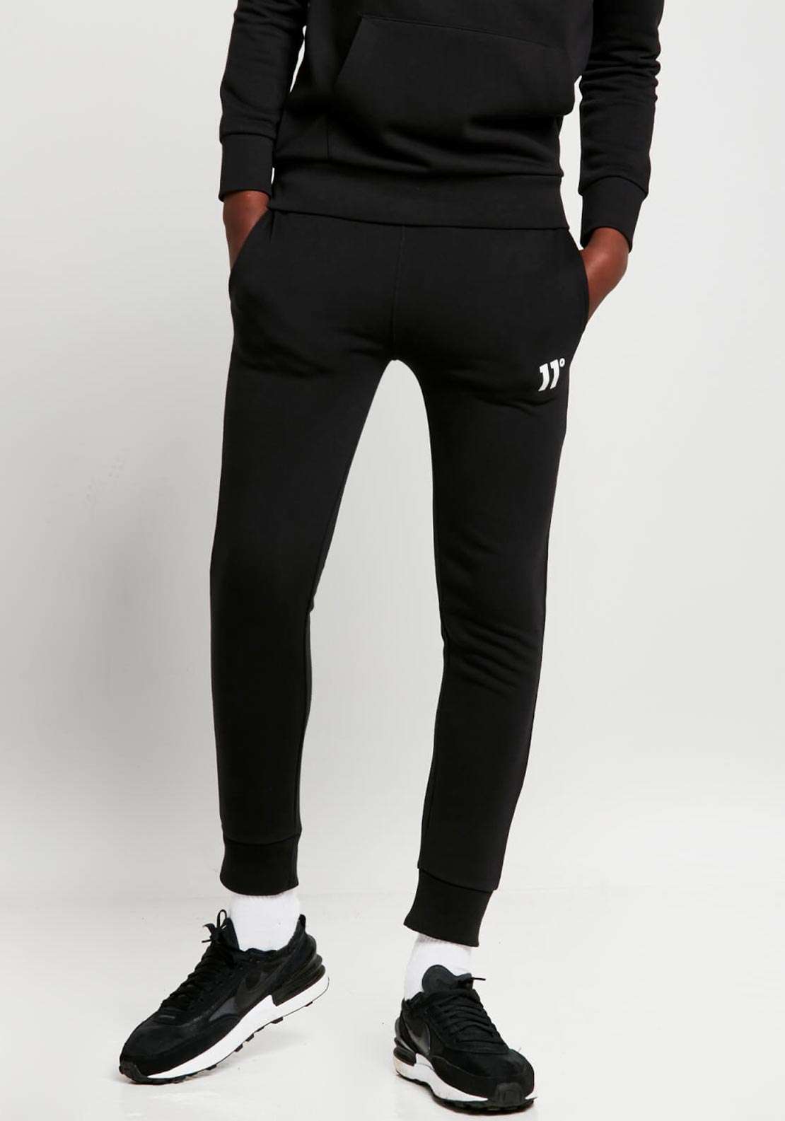 11 Degrees Boys Core Tracksuit Bottom, Black