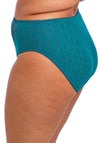 Elomi Zarah High Leg Brief, Blue