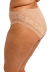 Elomi Nerina High Leg Brief, Beige
