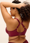 Elomi Tierrie Stretch Plunge Wired Bra, Red