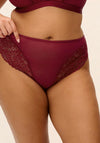 Elomi Tierrie Lace Brief, Red