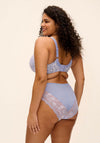 Elomi Morgan Wired Print Bra, Blue