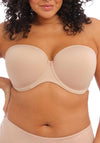 Elomi Moulded Strapless Bra, Beige